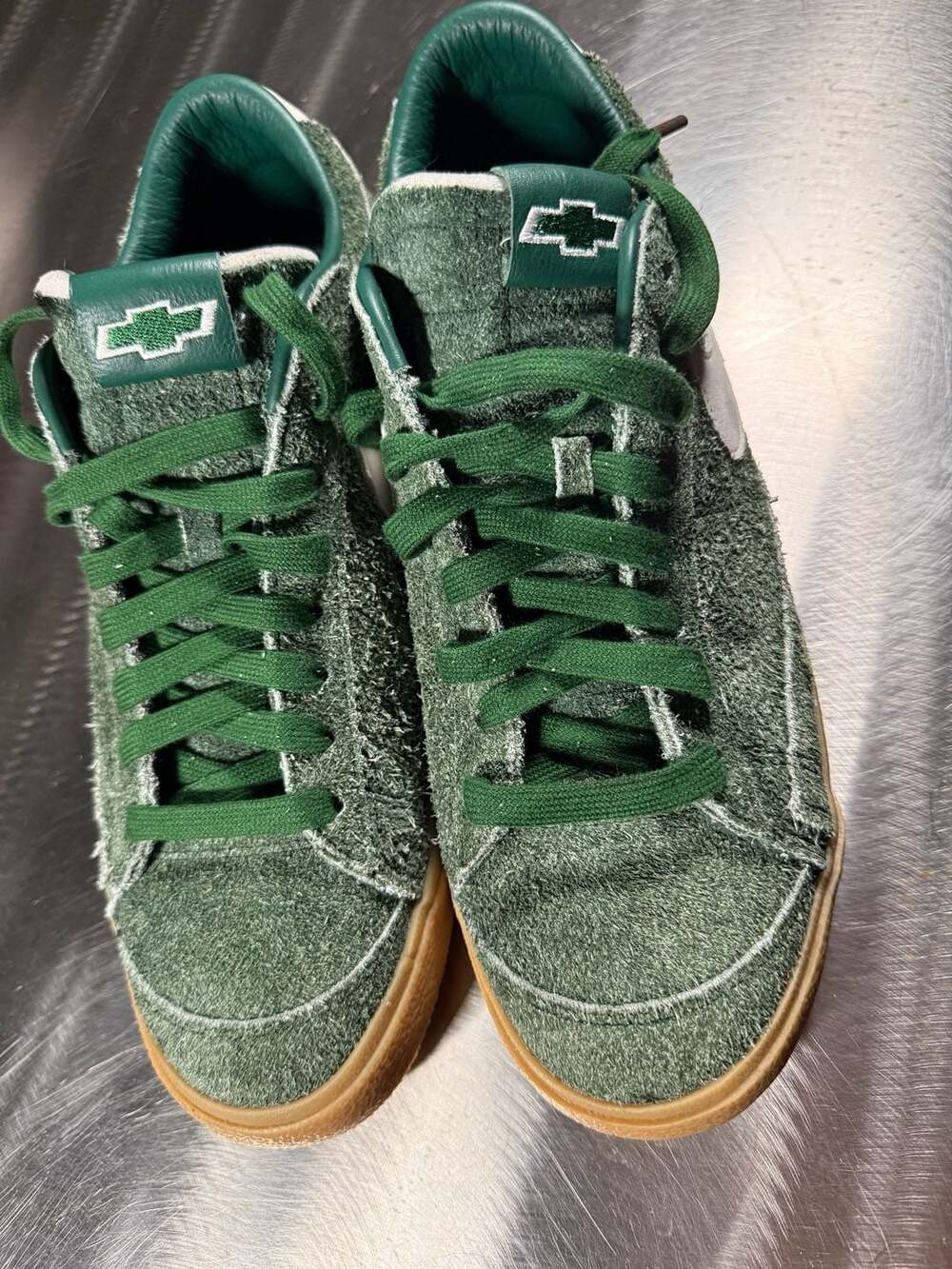 Nike Blazer Low x Devin Booker x Chevrolet 'Team Dark Green' Size 10.5 - Picture 2 of 8